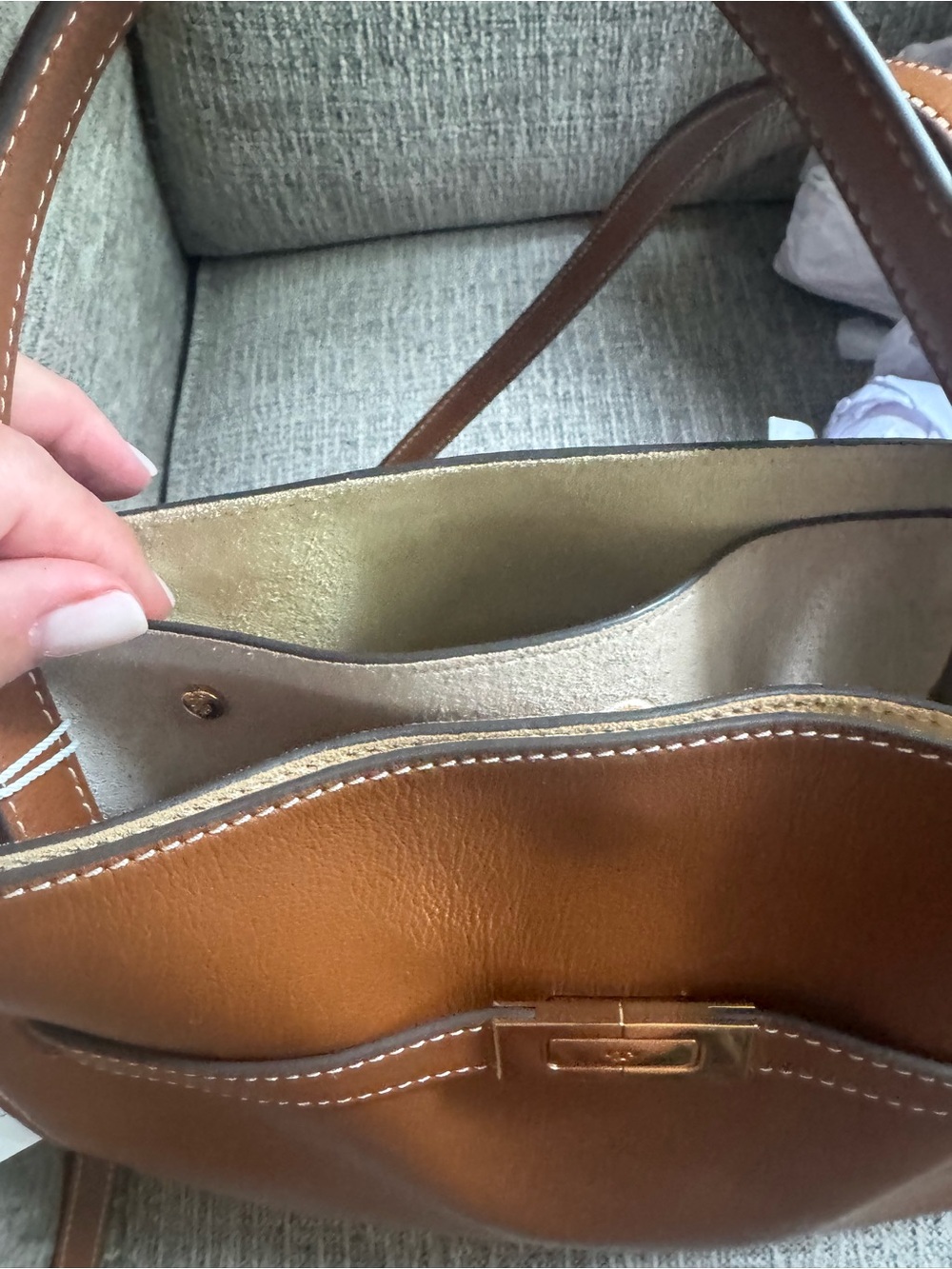 Tory Burch Lee Radziwill small double bag. NWT - Picture 7 of 7